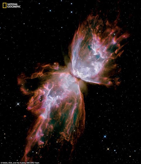 星河灿烂 哈勃望远镜绕地25周年拍摄绝美太空(高清组图)